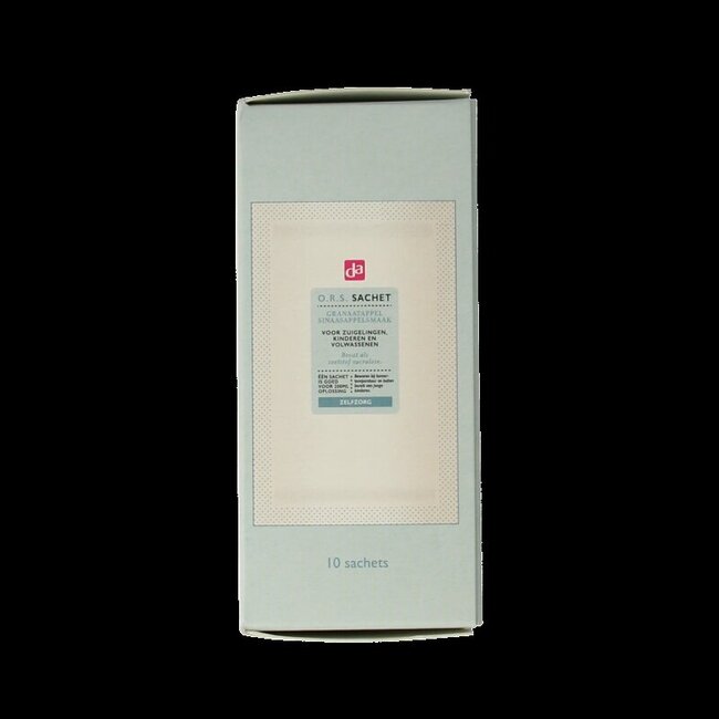 DA O.R.S. sachets sinaasappel/granaatappel 10 Stuks