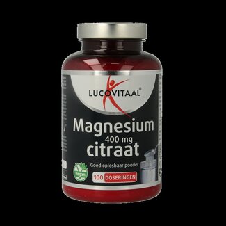 Lucovitaal Lucovitaal Magnesium citraat 400mg poeder 250 Gram