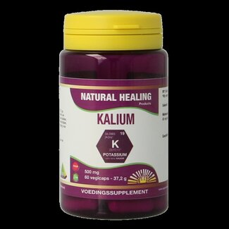 NHP NHP Kalium 500mg 60 Vegetarische capsules