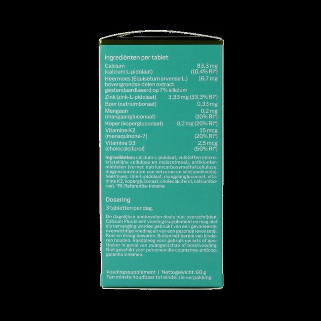 Nutrisan Calcium Plus 60 Comprimés