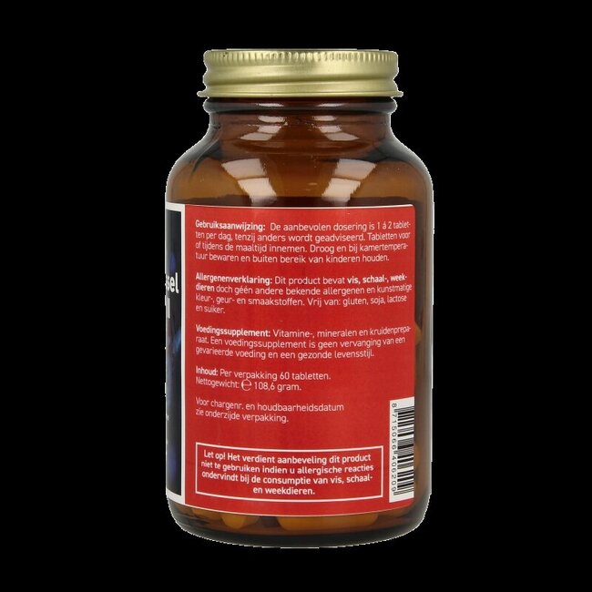 Formule All Natural Moule à lèvres vertes & collagène II 60 comprimés