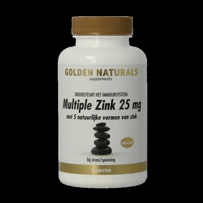 Golden Naturals Multiple zink 25mg 90 Tabletten