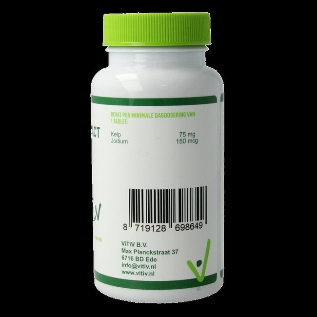 Vitiv Kelp extract 200mcg 200 Tabletten