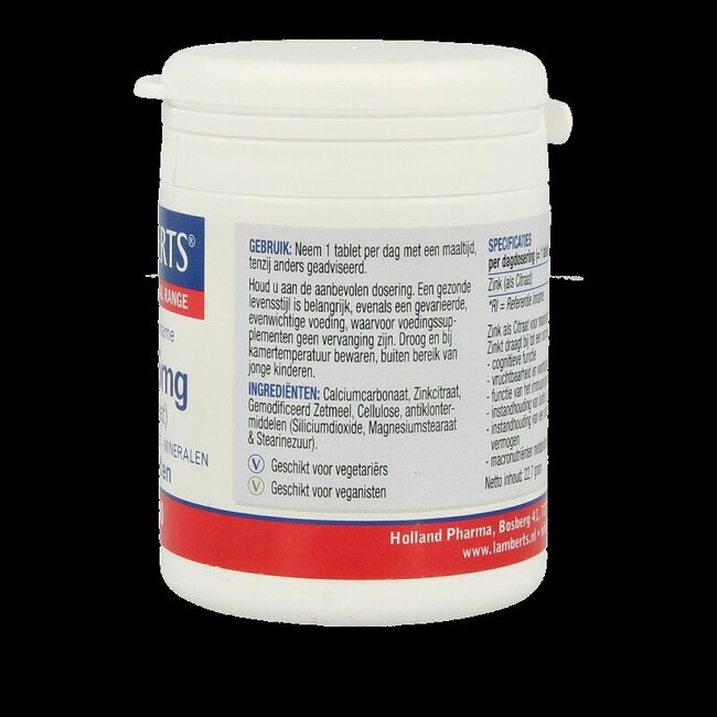 Lamberts Zink citraat 15mg 90 Tabletten