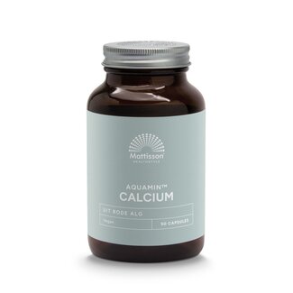 Mattisson Mattisson Calcium uit rode alg Aquamin ca 90 Vegetarische capsules