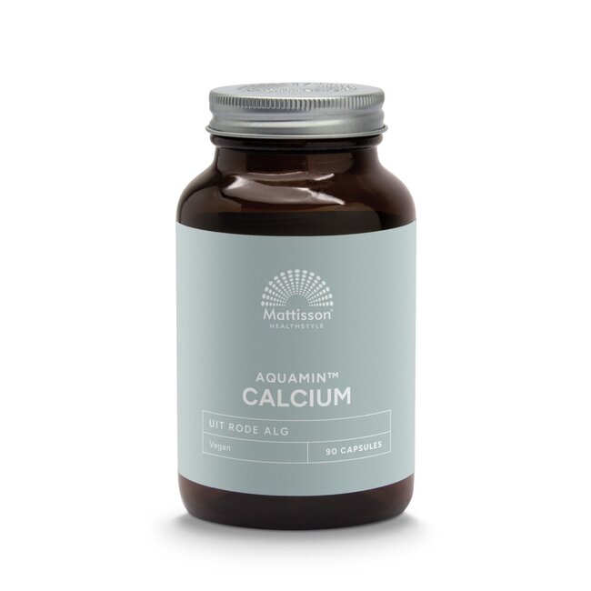 Mattisson Calcium uit rode alg Aquamin ca 90 Vegetarische capsules