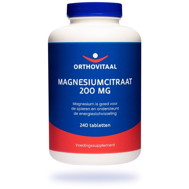 OrthoVitaal Magnesium citraat 200mg 240 Tabletten