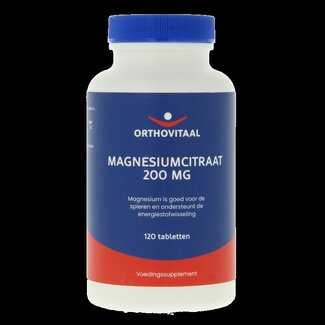 OrthoVitaal OrthoVitaal Magnesium citraat 200mg 120 Tabletten