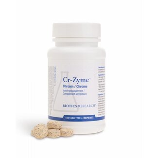 Biotics Biotics CR-Zyme 200mcg GTF 100 Tabletten