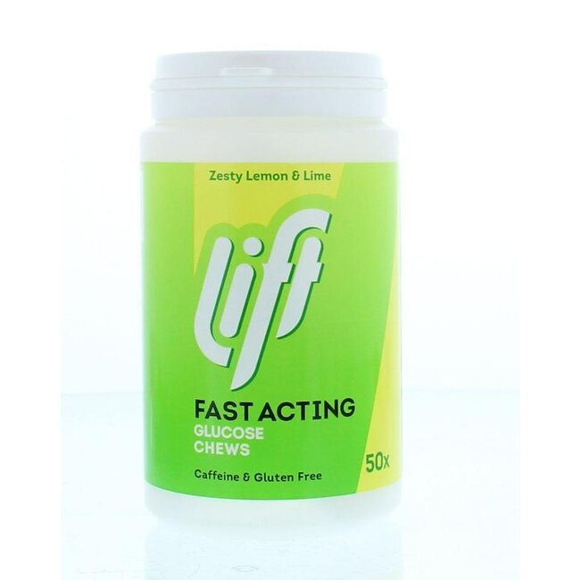 Lift Zesty lemon & lime glucose 50 Tabletten