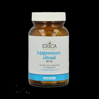 Erica Erica Magnesium citraat 200mg 60 Tabletten
