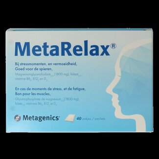 Metagenics Metagenics Metarelax sachets 40 Sachets