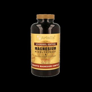 Artelle Artelle Bisglycinate & Citrate de Magnésium 250 Comprimés