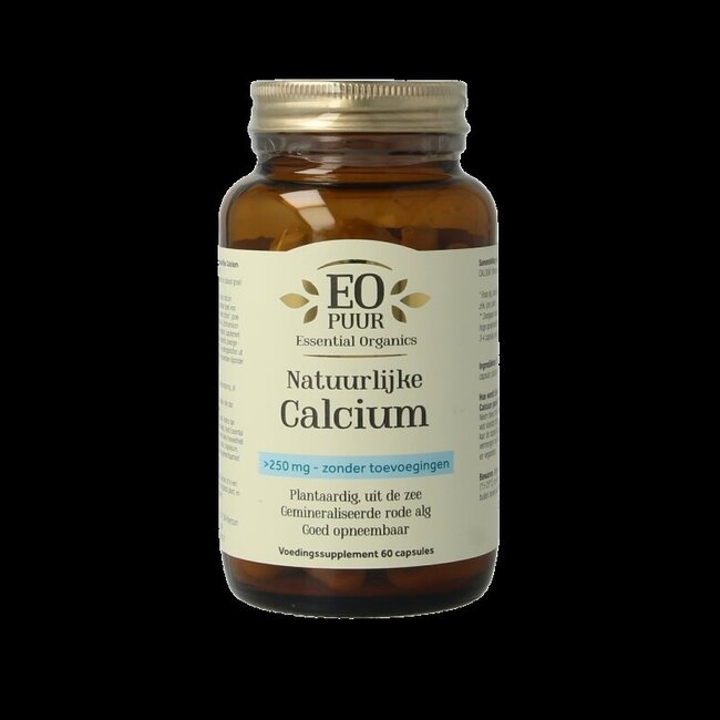 Essential Organ Calcium natuurlijk puur 60 Vegetarische capsules