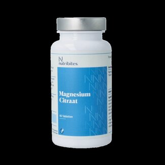 Nutribites Nutribites Magnesium citraat 60 Tabletten