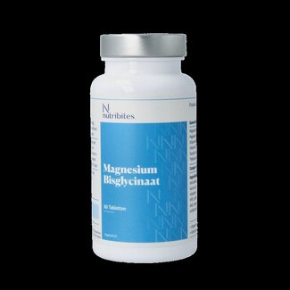 Nutribites Nutribites Magnesium bisglycinaat 60 Tabletten