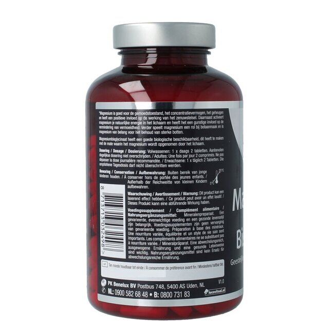 Lucovitaal Magnesium bisglycinaat 375mg 210 Tabletten
