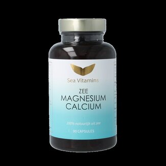 Sea Vitamins Liever Gezond Magnesium calcium zee 90 Vegetarische capsules