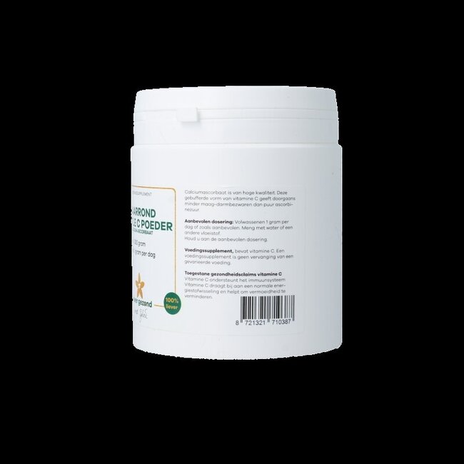 Liever Gezond Ascorbate de calcium toute l'année 500 g
