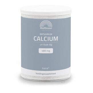 Mattisson Mattisson Natuurlijk calcium icecal 480mg 60 Capsules