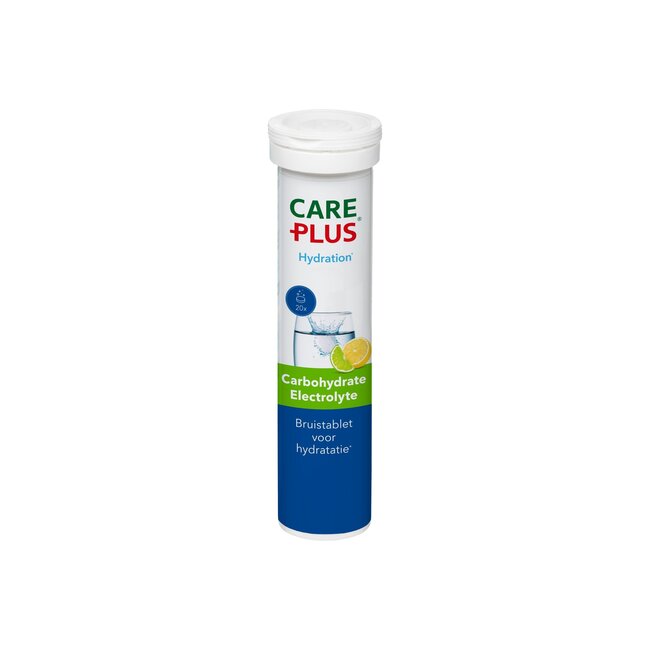 Care Plus Carbohydrate electrolyte lemon lime 20 Bruistabletten