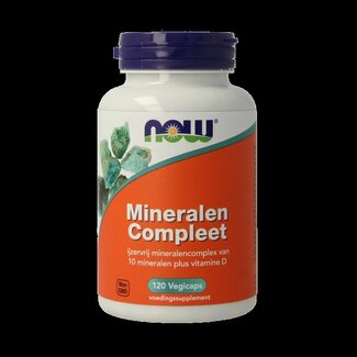NOW NOW Mineralen compleet 120 Vegetarische capsules