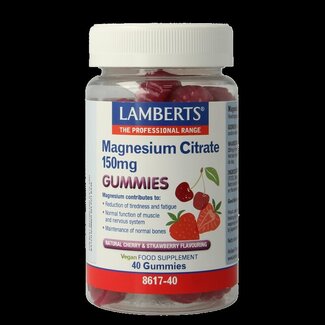 Lamberts Lamberts Citrate de Magnésium 40 Gummies