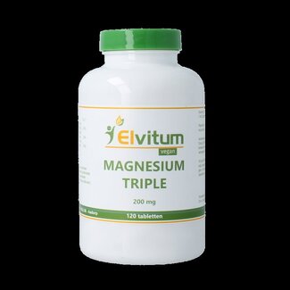 Elvitum Elvitum Magnésium triple 200 mg 120 comprimés