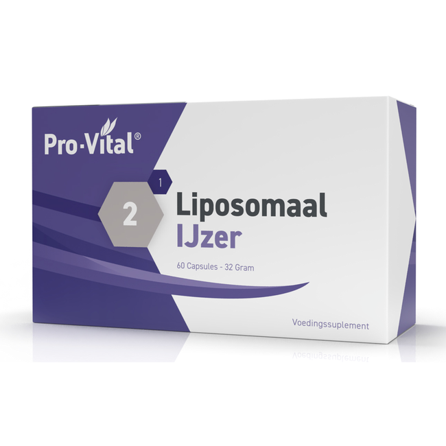 Pro-Vital Liposomaal ijzer 60 Capsules