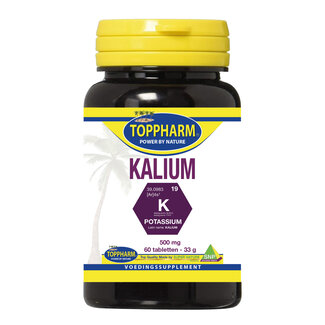 Toppharm Toppharm Kalium 500mg 60 Tabletten