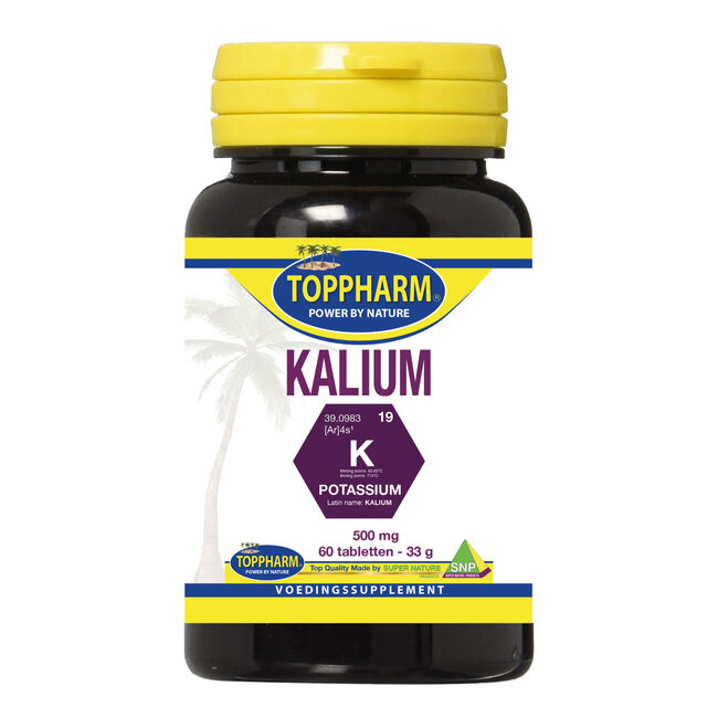 Toppharm Kalium 500mg 60 Tabletten