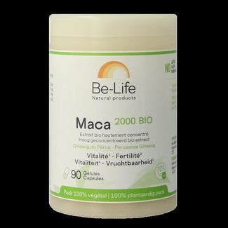 Be-Life Be-Life Maca 2000 bio 90 Capsules