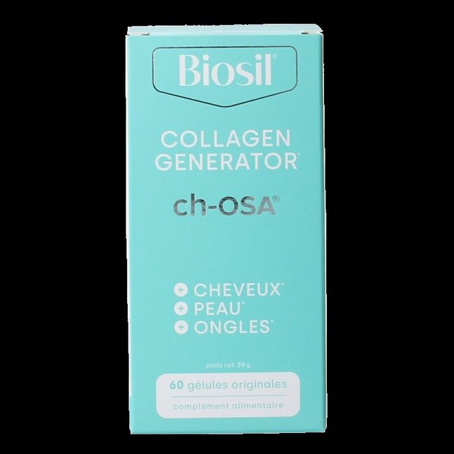 Biosil Peau Cheveux Ongles 60 gélules végétales