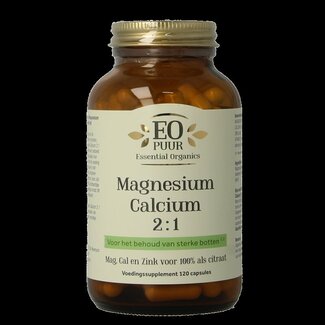 Essential Organ Essential Organ Magnesium calcium 2:1 puur 120 Vegetarische capsules