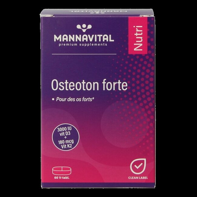 Mannavital Osteoton forte 60 comprimés