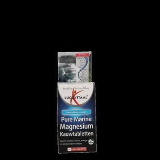 Lucovitaal Lucovitaal Pure marine magnesium 30 Kauwtabletten