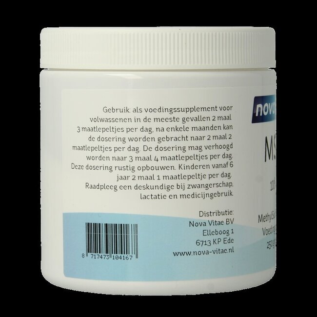 Nova Vitae MSM poeder 250 Gram
