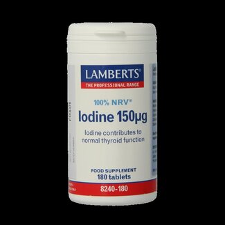 Lamberts Lamberts Jodium 150mcg (iodine) 180 Tabletten