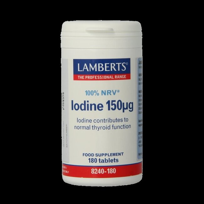 Lamberts Jodium 150mcg (iodine) 180 Tabletten
