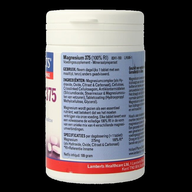 Lamberts Magnesium 375 180 Tabletten