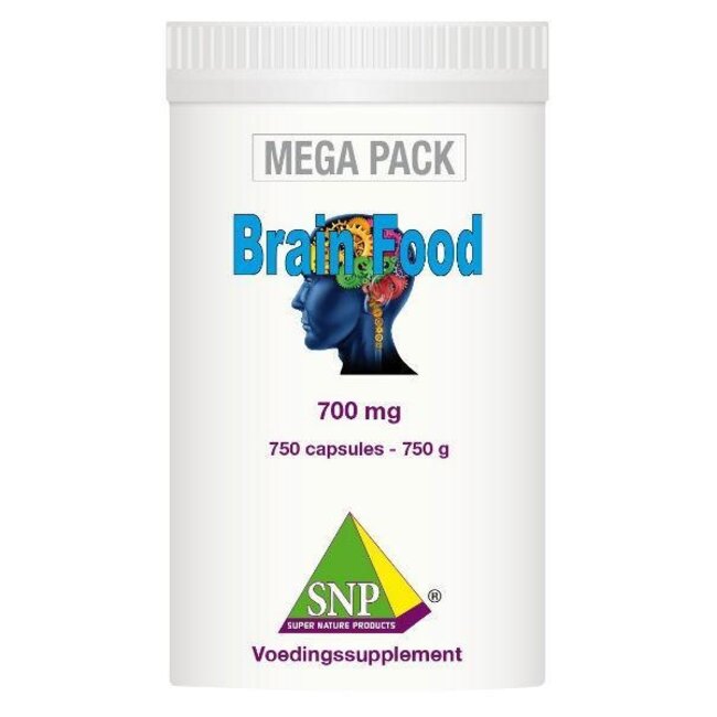 SNP Brainfood 700 mg megapack 750 Capsules