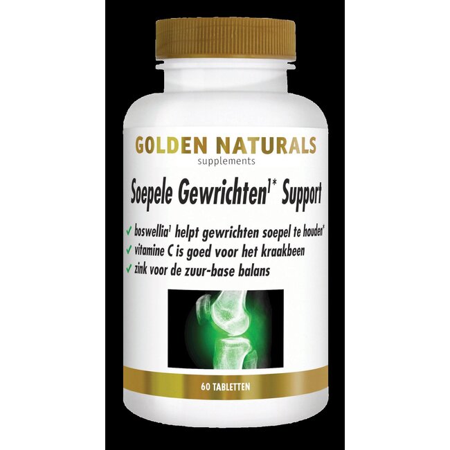 Golden Naturals Soepele gewrichten support 60 Tabletten