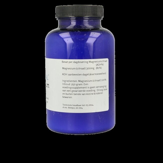 Nova Vitae Magnésium citrate en poudre 250 g