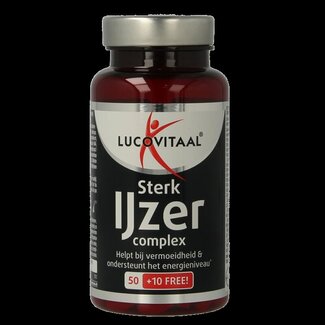 Lucovitaal Lucovitaal Sterk ijzer complex 60 Tabletten