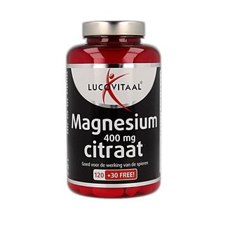 Lucovitaal Lucovitaal Citrate de Magnésium 400mg 150 Comprimés