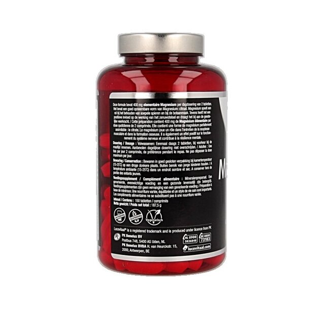 Lucovitaal Magnesium citraat 400mg 150 Tabletten