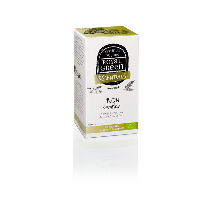 Royal Green Iron complex bio 60 Vegetarische capsules