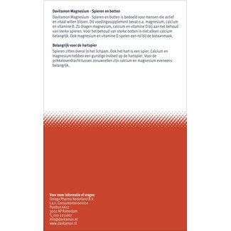 Davitamon Davitamon Magnésium muscles et os 42 Comprimés