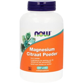 NOW NOW Magnesium citraat poeder 227 Gram