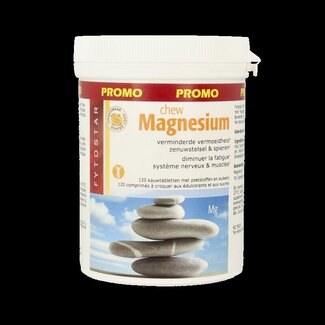Fytostar Fytostar Magnesium chew kauwtabletten 120 Kauwtabletten